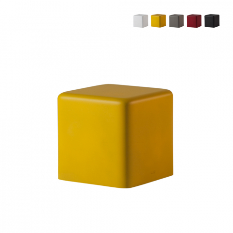 Pouf Cube aus weichem Polyurethan modernes Design Slide Soft Cubo