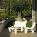 Moderne Design Lounge-Sessel im Afro-Stil für Zuhause, Bar und Lokale Slide Low Lita 