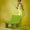 Moderne Design Lounge-Sessel im Afro-Stil für Zuhause, Bar und Lokale Slide Low Lita 