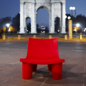 Moderner Design-Stuhl Afro Style Lounge Sessel für Home Bars Local Slide Low Lita