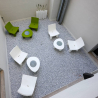 Moderne Design Lounge-Sessel im Afro-Stil für Zuhause, Bar und Lokale Slide Low Lita 