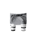 Lounge-Sessel Afro Black And White für Zuhause, Garten, Design Slide Low Lita Anniversary Sales