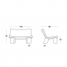 Gartenbank Sofa Innenbereich Black And White Slide Low Lita Love Anniversary Rabatte