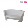 Leuchtendes Sofa Modernes Design für Außenbereich und Garten Slide Rap Aktion
