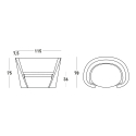 Moderne Design-Leuchtstuhl Rap Chair für Zuhause und Bar Eigenschaften