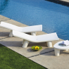 Sonnenliege Sonnenliege Modernes Design Polyethylen Garten Pool Rutsche Niedrig Lita Lounge Kauf