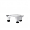 Design-Couchtisch mit Glasplatte für Garten & Zuhause Slide Low Lita Table Anniversary Sales