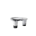 Design-Couchtisch mit Glasplatte für Garten & Zuhause Slide Low Lita Table Anniversary Rabatte