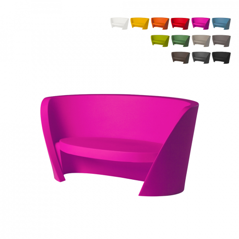 Moderner Outdoor- und Gartensofa Slide Rap Aktion