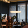 Moderne Kreisförmige Deckenleuchte Design Slide Giotto Lagerbestand