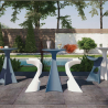 Moderner Bartisch für Hocker Design für Haus und Garten Slide Jet 