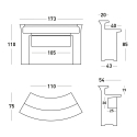 Anpassbare Bar Theke Cocktail-Workstation Design Slide Break Bar Eigenschaften