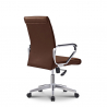 Cursus Coffee eleganter ergonomischer Bürodrehstuhl aus Kunstleder Rabatte