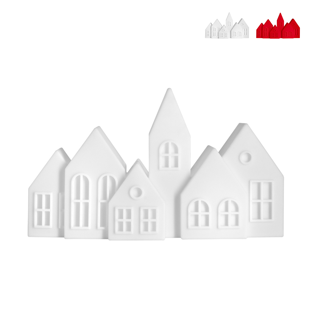Tischlampe Weihnachten Häuschen Krippe Skandinavisches Design Slide Kuusi