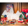 Tischlampe Weihnachten Häuschen Krippe Skandinavisches Design Slide Kuusi Rabatte