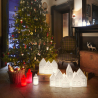 Weihnachtliche Tischlampe Krippenhaus Skandinavisches Design Slide Kolme Sales