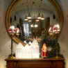 Weihnachtliche Tischlampe Krippenhaus Skandinavisches Design Slide Kolme Angebot