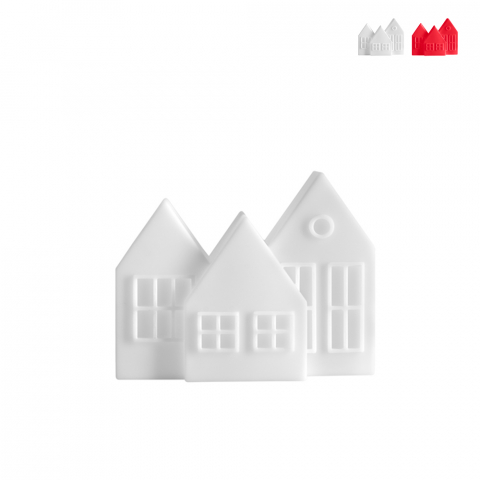 Weihnachtliche Tischlampe Krippenhaus Skandinavisches Design Slide Kolme Aktion