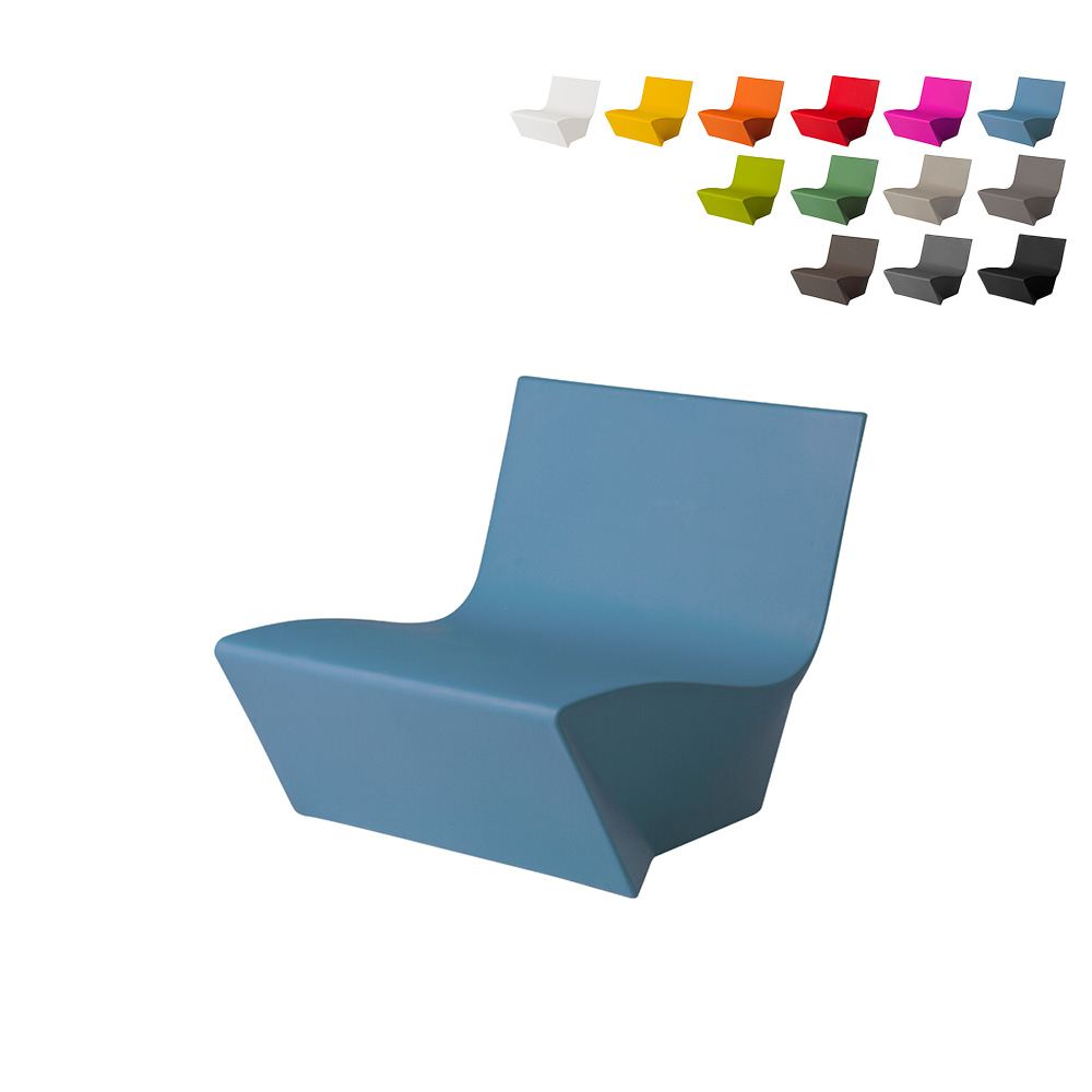 Moderne Design-Sessel Origami-Stil für Zuhause, Bar oder Lokal Slide Kami Ichi
