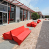 Gartensofa 2-Sitzer modern Kami Yon Slide Design 