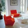 Moderne Garten- und Innen-Sessel Slide Design Kami San 