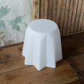 Moderner leuchtender Hocker im extravaganten Design Slide Pandoro Light Aktion