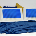 Paar atmungsaktive Nackenstützkissen aus Memory Foam Veradea Unico Bis Aktion