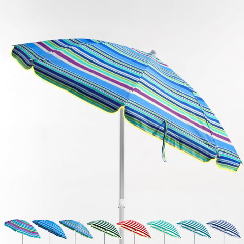 Sonnen Strandschirm Leicht Baumwolle 180 cm Taormina