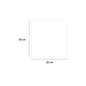 Wandbild Wohnzimmer mit Rahmen Sprüche 40x40cm Home Angebot