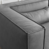 Modernes modulares 2-Sitzer-Sofa aus Stoff mit Ottomane Solv Angebot