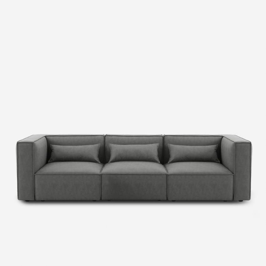 Modernes modulares 3-Sitzer-Sofa aus Stoff Solv Aktion