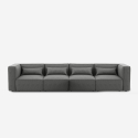Modulares modernes 4-Sitzer-Sofa aus Stoff Solv Verkauf