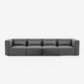 Modulares modernes 4-Sitzer-Sofa aus Stoff Solv Aktion