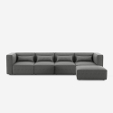 Modulares modernes 4-Sitzer-Sofa aus Stoff mit Ottomane Solv Angebot