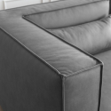 Modulares modernes 4-Sitzer-Sofa aus Stoff mit Ottomane Solv Rabatte