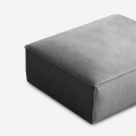Rechteckiger Stoffhocker für Sofa modernes Design Solv Angebot