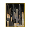 Druck Poster gerahmtes Bild Wüste Kaktus 40x50cm Variety Raketa