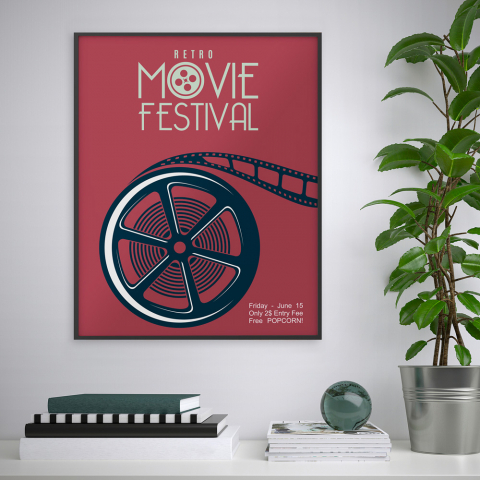 Kinoposter im Rahmen 40x50cm Variety Kinet Aktion