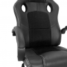 Le Mans Höhenverstellbarer Gaming Stuhl ergonomisch Kunstleder Sport-Bürostuhl Rabatte