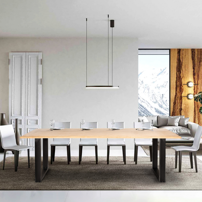 Tisch Industrial 220x80cm Esszimmer Küche Rajasthan 220