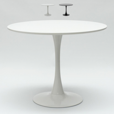 runder Tisch 80cm Esszimmer Bar Küche modernes skandinavisches Design Tulipan Aktion