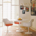 Runder Tisch 90cm Bar Esszimmer Küche modernes skandinavisches Design Tulip