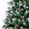 Künstlicher Weihnachtsbaum mit Dekoration verziert 240 cm Oulu