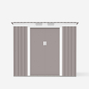 Box Verzinktes Stahlblech Beständig Vorlackiert Grau Gartenhaus 201x121x176cm Alps Katalog