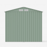 Gartenhausbox aus Blech für Werkzeuge 213x127x195cm Chalet Nature Auswahl