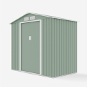 Gartenhausbox aus Blech für Werkzeuge 213x127x195cm Chalet Nature Sales