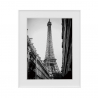 Fotodruck Paris in Schwarz-Weiß 40x50cm Variety Eiffel Verkauf