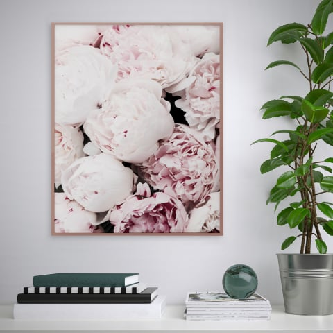Floralprint-Bilderrahmen Natur Blumenmotiv 40x50cm Variety Luludi Aktion