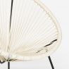 Acapulco-Stil Interieur und Gartenstuhl Sessel Spaghetti modernes Design Sunflower 