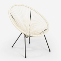 Acapulco-Stil Interieur und Gartenstuhl Sessel Spaghetti modernes Design Sunflower 